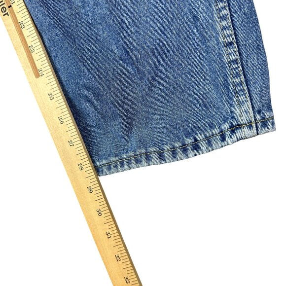 Bugle Boy Jeans Mens 38W 30L Blue Denim Relaxed Fit 100% Cotton Vintage Style - Picture 11 of 14